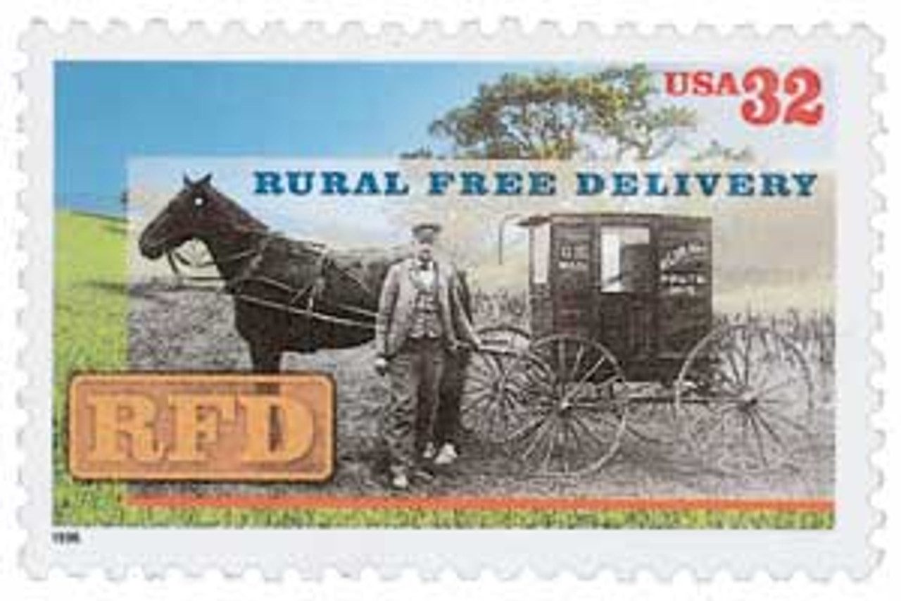 1996 32¢ Rural Free Delivery