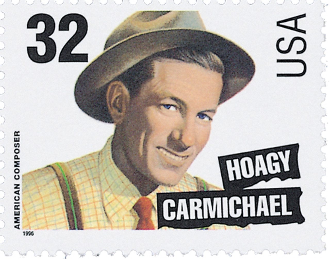 # 3103 - 1996 32c Songwriters: Hoagy Carmichael