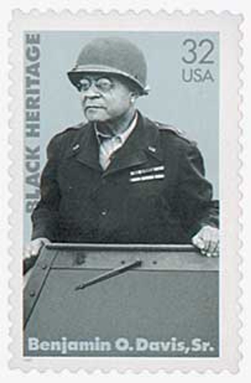 # 3121 - 1997 32c Black Heritage: Benjamin O. Davis, Sr.