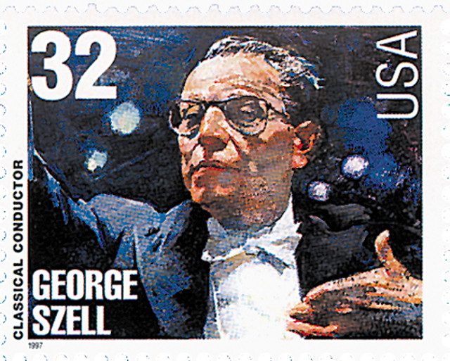 #3160 - 1997 32c Conductors and Composers: George Szell, Conductor