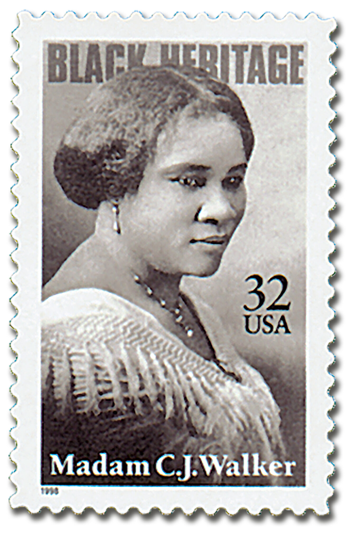 # 3181 - 1998 32c Black Heritage: Madam C. J. Walker