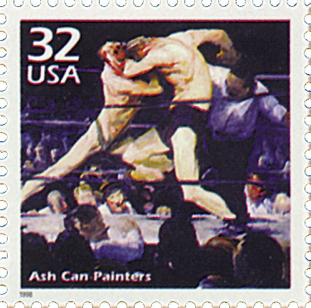 #3182h - 1998 32c Celebrate the Century - 1900s: Ash Can Painters