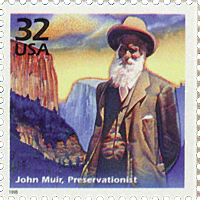 #3182j - 1998 32c Celebrate the Century,1900s: John Muir, Preservationist