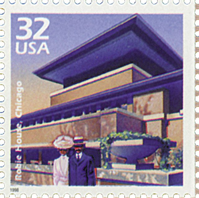 #3182o - 1998 32c Celebrate the Century,1900s: Robie House Chicago