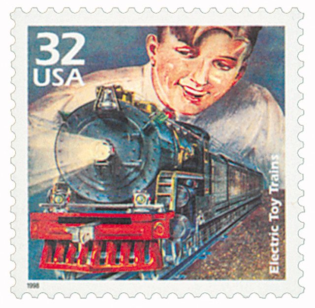 #3184d - 1998 32c Celebrate the Century - 1920s: Toy Trains