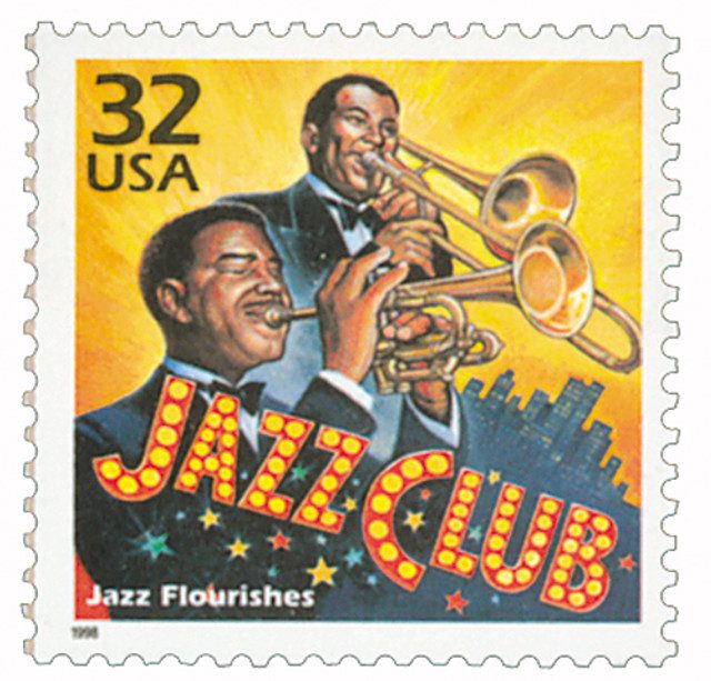 #3184k - 1998 32c Celebrate the Century - 1920s: Jazz