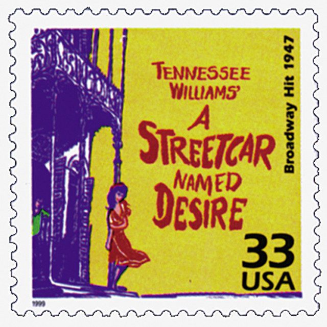 #3186n - 1999 33c Celebrate the Century,1940s: "A Streetcar Named Desire",Broadway Hit 1947