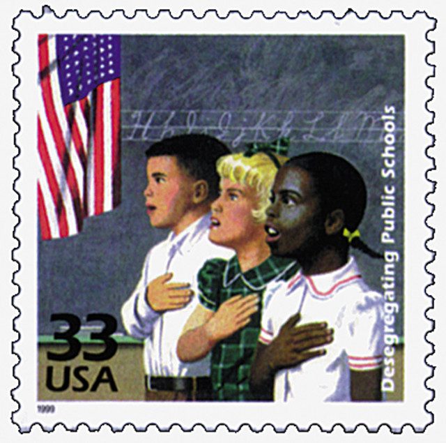 #3187f - 1999 33c Celebrate the Century,1950s: Public School Desegregation