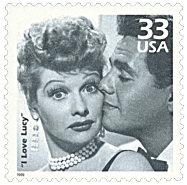 #3187l - 1999 33c Celebrate the Century - 1950s: "I Love Lucy"