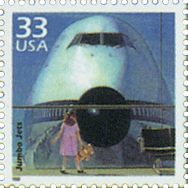 #3189n - 1999 33c Celebrate the Century - 1970s: Jumbo jets