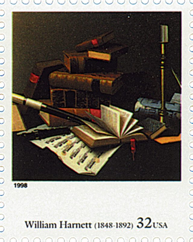 #3236i - 1998 32c Four Centuries of American Art: William Harnett