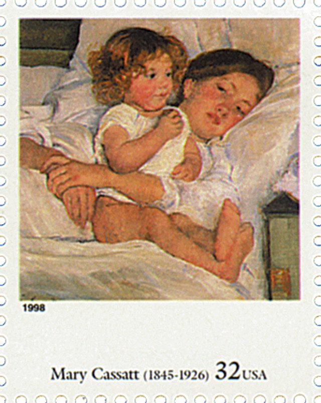 #3236o - 1998 32c Four Centuries of American Art: Mary Cassatt