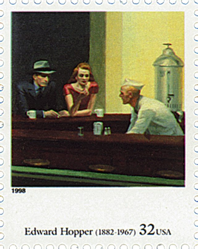 #3236p - 1998 32c Four Centuries of American Art: Edward Hopper