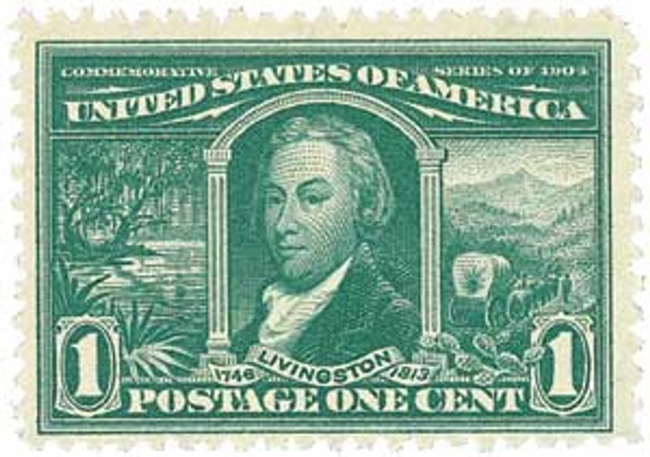 # 323 - 1904 1c Robert R. Livingston