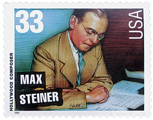 #3339
1999 33c Hollywood Composers: Max Steiner