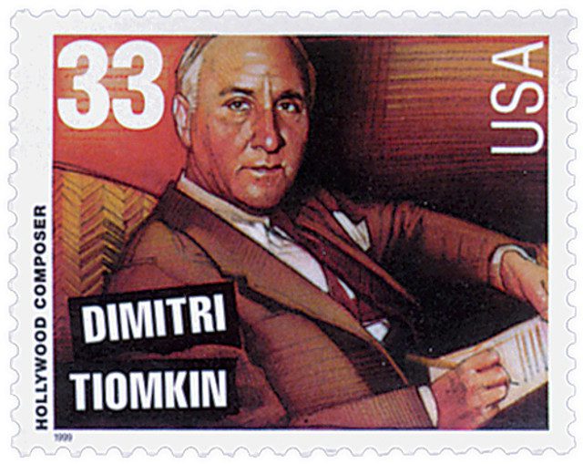 #3340 - 1999 33c Hollywood Composers: Dmitri Tiomkin