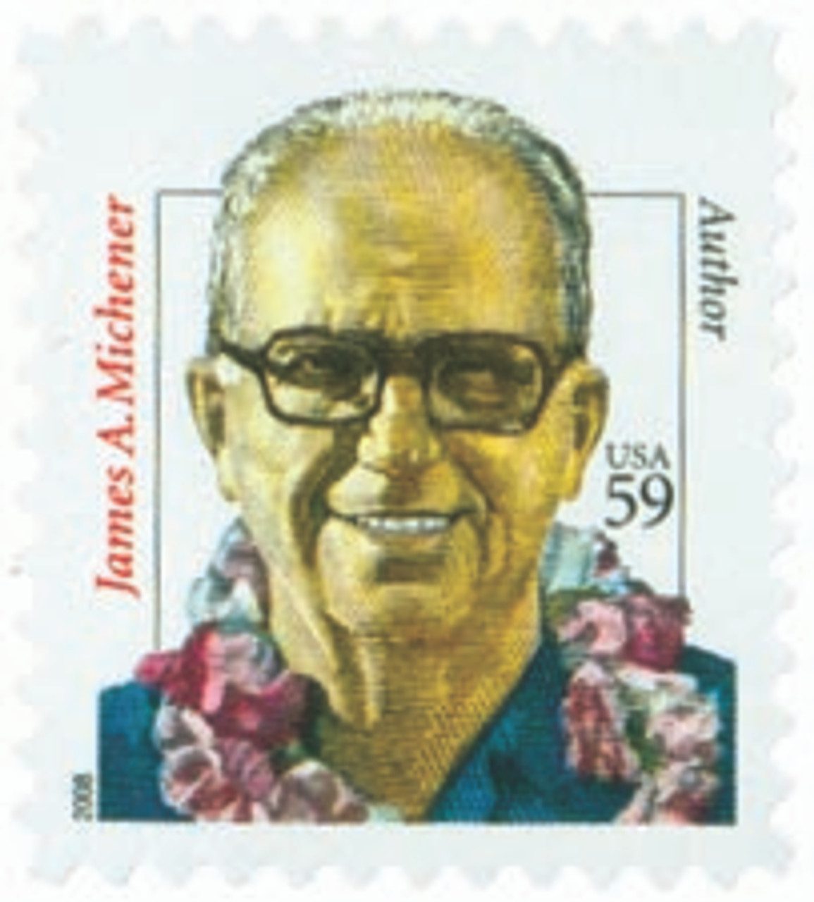 2008 59¢ Distinguished Americans: James A. Michener