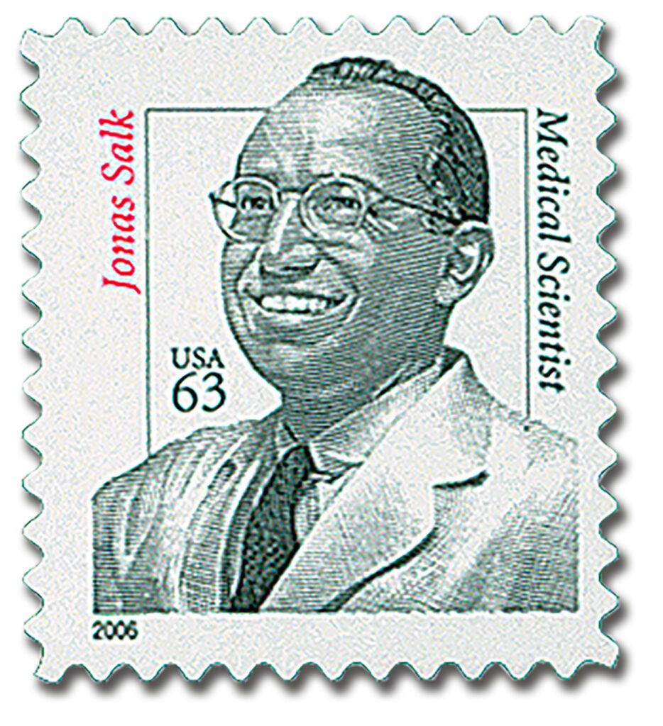 #3428
2006 63c Distinguished Americans: Dr. Jonas Salk