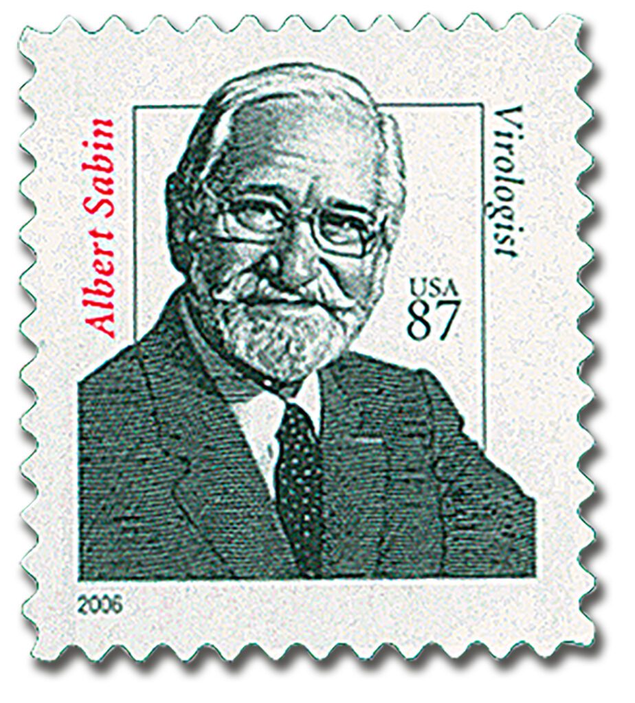 #3435
2006 87c Distinguished Americans: Dr. Albert Sabin