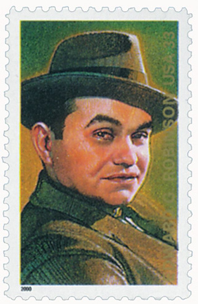 #3446 - 2000 33c Legends of Hollywood: Edward G. Robinson