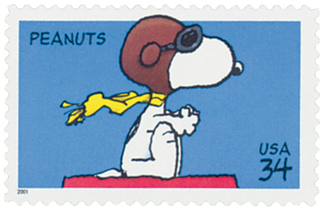 # 3507 - 2001 34c Peanuts