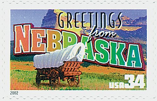 #3587
2002 34c Greetings From America: Nebraska