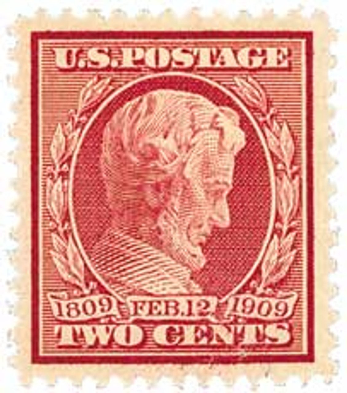 1909 2¢ Lincoln Memorial Issue