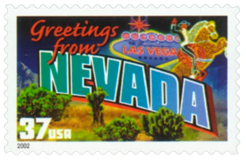#3723
2002 37c Greetings from America: Nevada