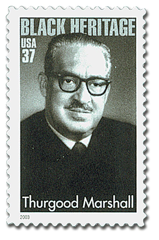 #3746
2003 37c Black Heritage: Thurgood Marshall