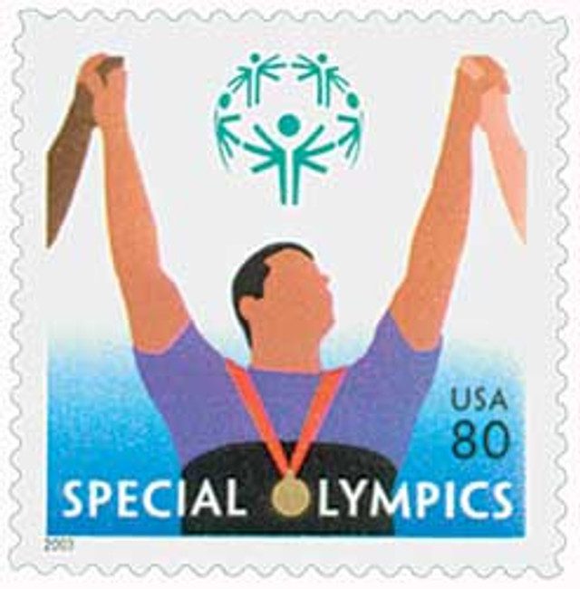 #3771 - 2003 80c Special Olympics