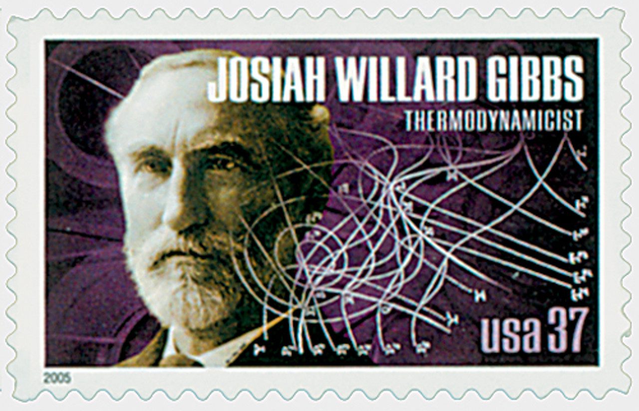 2005 37¢ American Scientist: Josiah Willard Gibbs