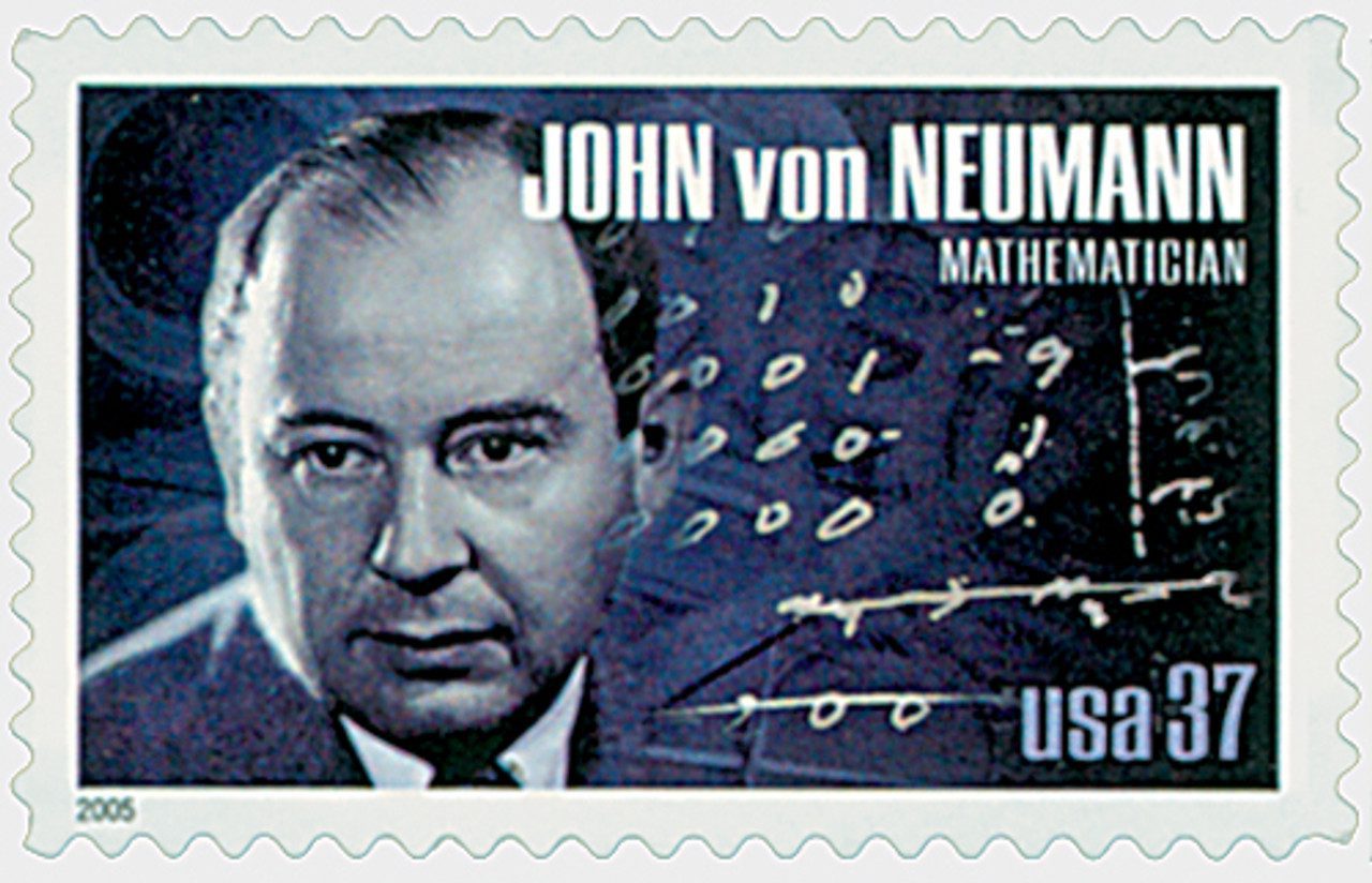 # 3908 - 2005 37c American Scientist: John von Neumann