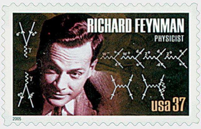 #3909 - 2005 37c American Scientist: Richard Feynman