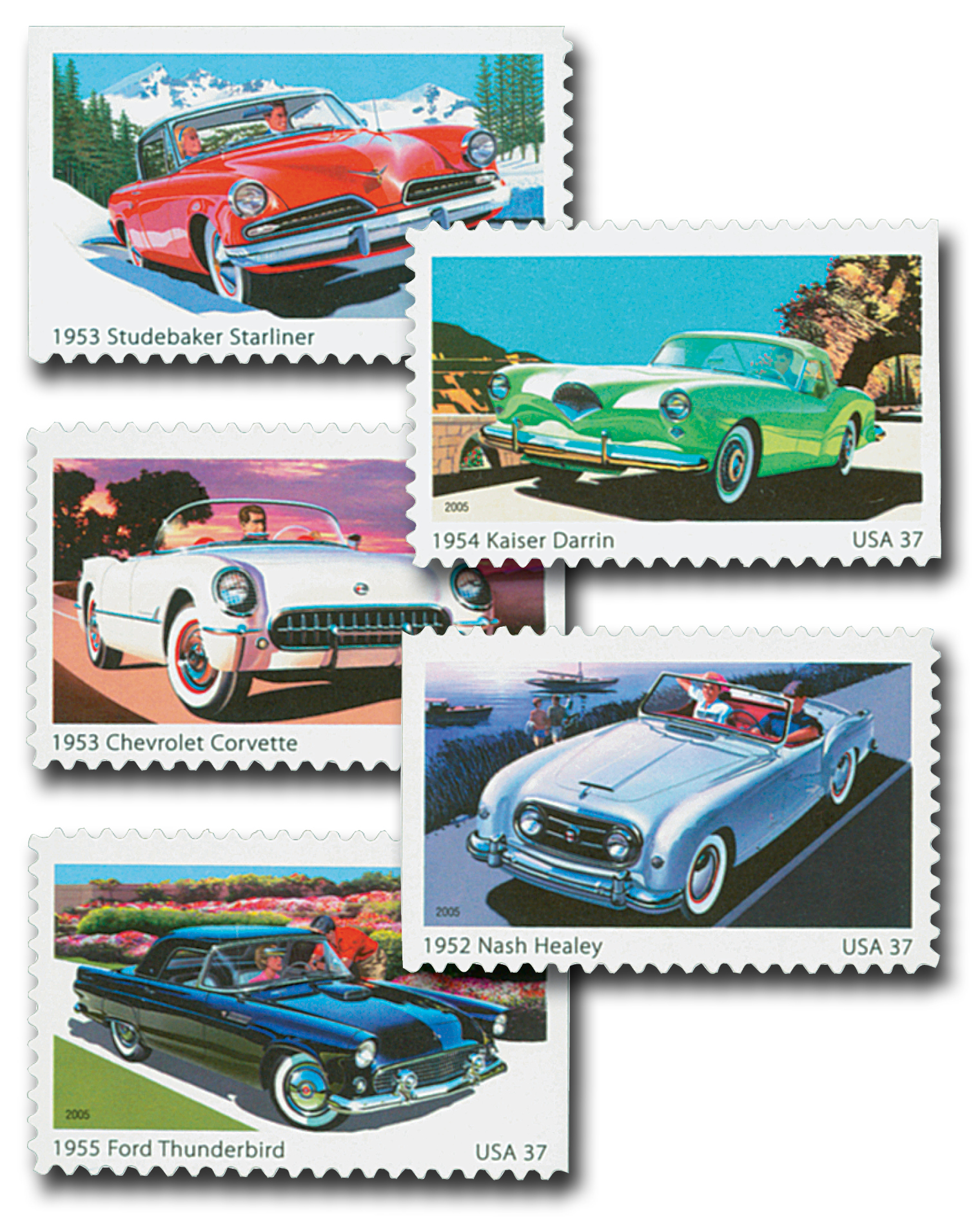 #3931-35
2005 37c Sporty Cars