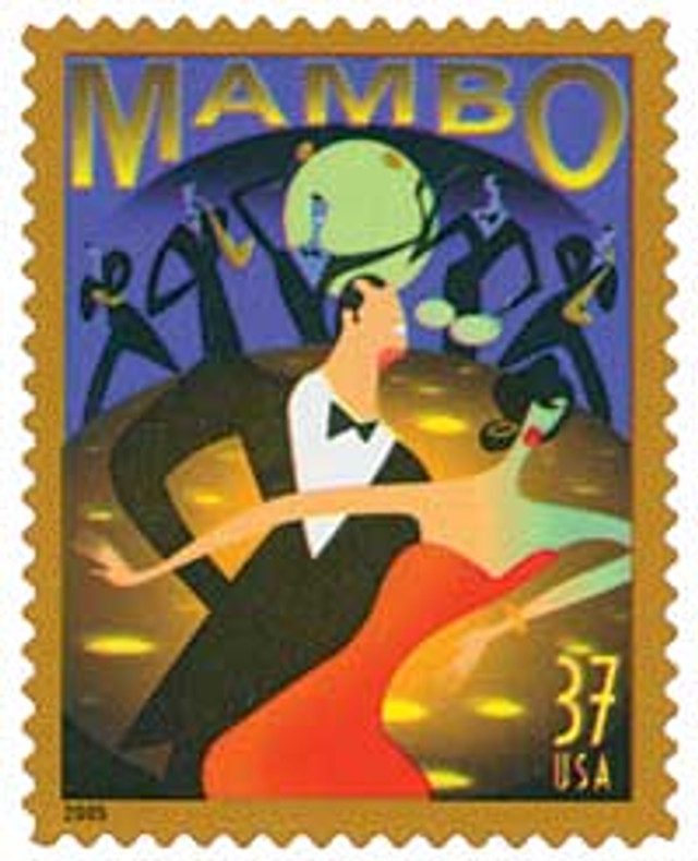 #3942 - 2005 37c Let's Dance: Mambo