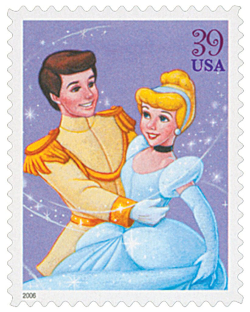 #4026 - 2006 39c Cinderella and Prince Charming