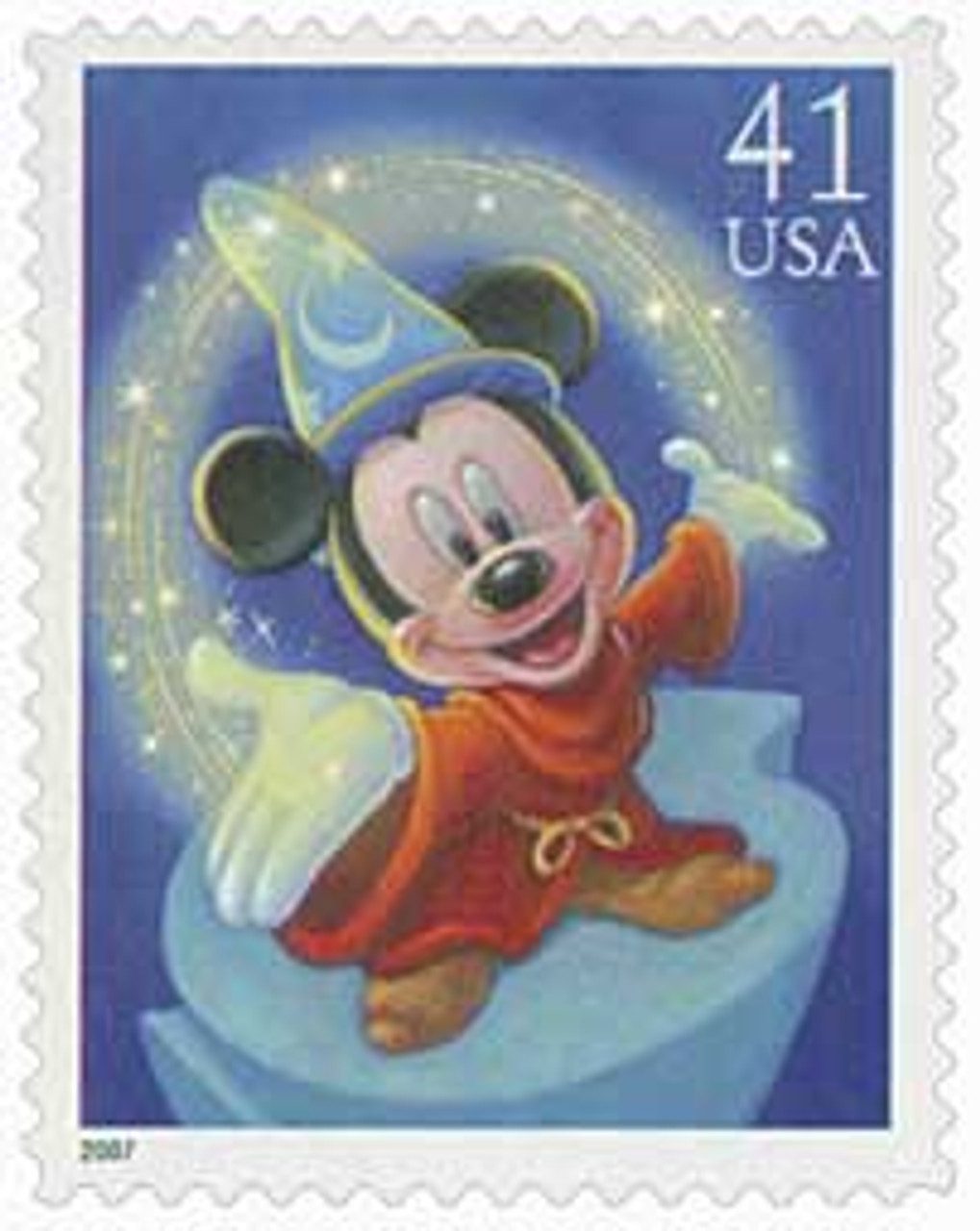 # 4192 - 2007 41c The Art of Disney, Magic: Mickey Mouse
