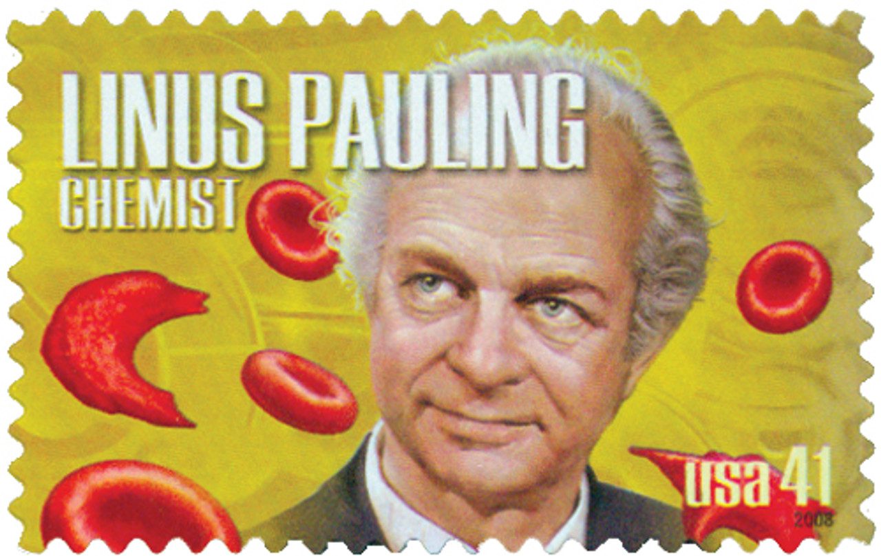 # 4225 - 2008 41c American Scientists: Linus Pauling