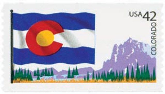 #4280 - 2008 42c Flags of Our Nation: Colorado
