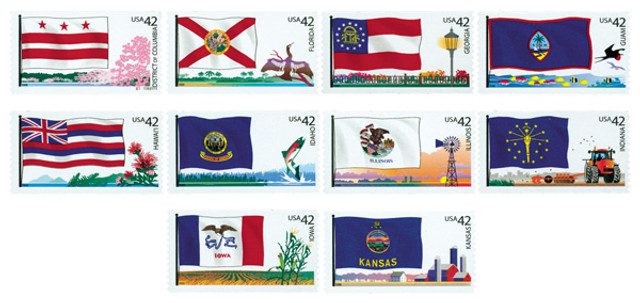 #4283-92 - 2008 42c Flags of Our Nation: 2nd Edition