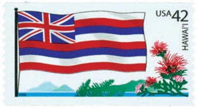#4287 - 2008 42c Flags of Our Nation: Hawaii