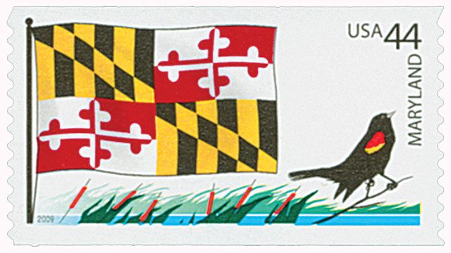 #4296 - 2009 44c Flags of Our Nation: Maryland