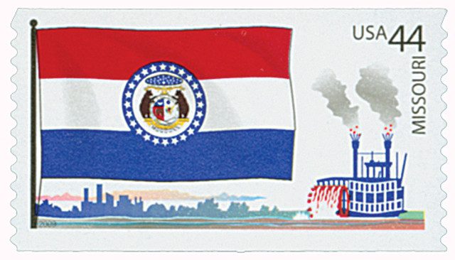 #4301 - 2009 44c Flags of Our Nation: Missouri