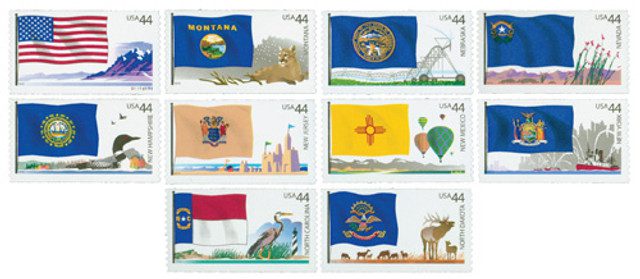 #4303-12 - 2010 44c Flags of Our Nation: 4th Edition