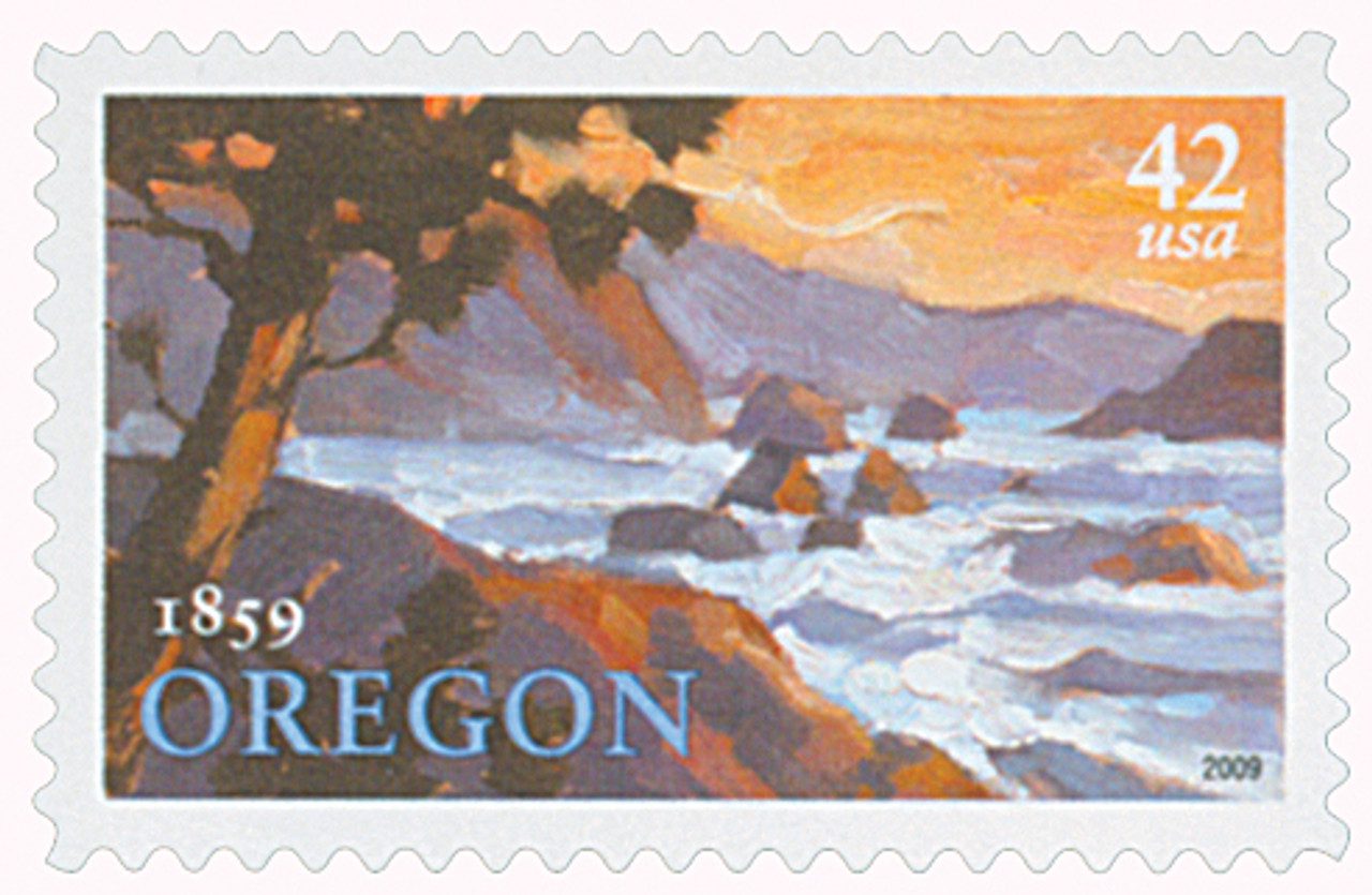 # 4376 - 2009 42c Oregon Statehood