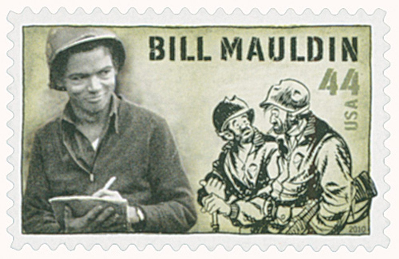 # 4445 - 2010 44c Bill Mauldin