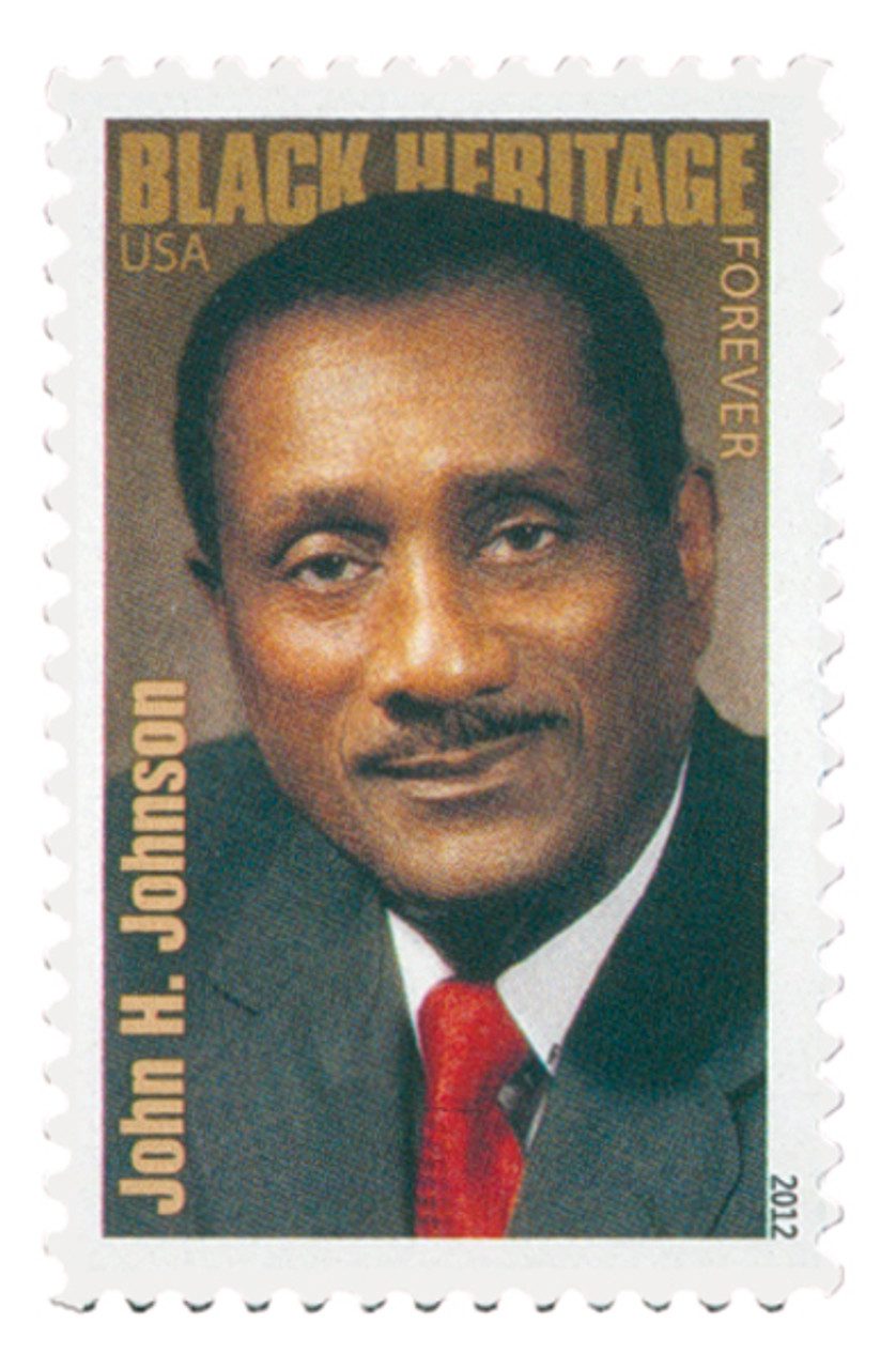 # 4624 - 2012 First-Class Forever Stamp - Black Heritage: John H. Johnson