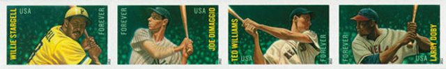 #4694-97c - 2012 First-Class Forever Stamp - Imperforate Major League Baseball All-Stars