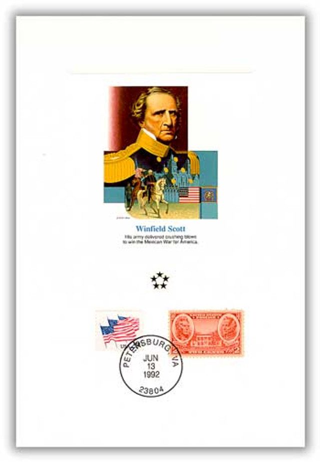 #47047A - 1991 AGMH Winfield Scott Proofcard Only