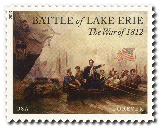 #4805
2013 First-Class Forever Stamp - The War of 1812: Battle of Lake Erie